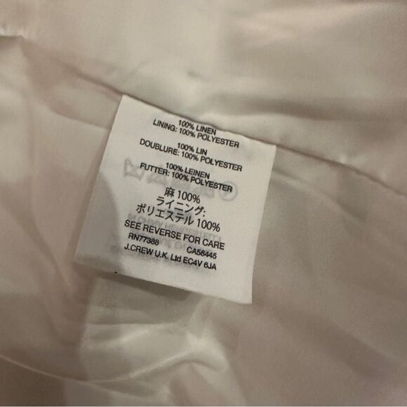 J. Crew Regent Blazer In Linen - Picture 6 of 7